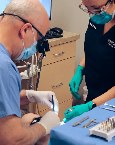 Confident dental patient at Saratoga Smiles