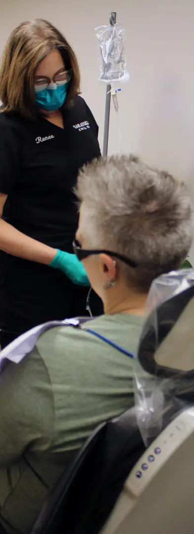 IV sedation dentistry available at Saratoga Smiles
